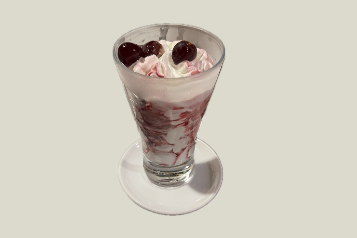 Gelato Panna e Amarena